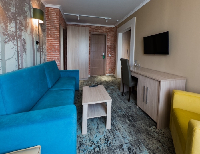 Люкс 2-местный 2-комнатный в корпусе 1(вид на Волгу) - Санаторий «Лунево»