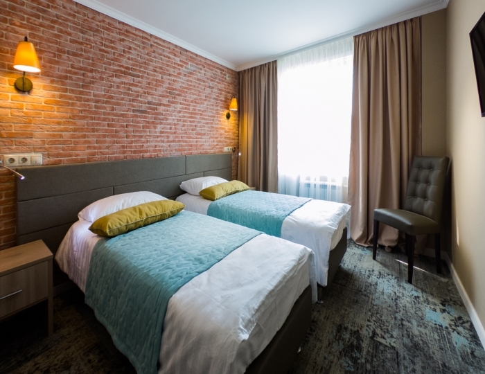 Люкс 2-местный 2-комнатный вид на территорию - Санаторий «Лунево»